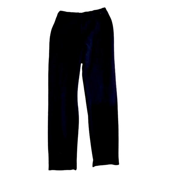 Navy Blue Stretch Waist Pants Size Medium - Picture 1 of 3